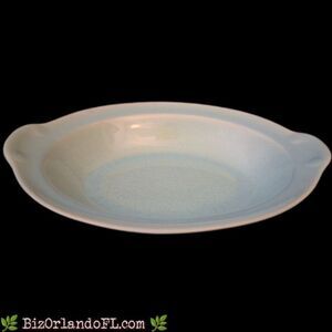 Taylor, Smith & Taylor (Ts&T) Luray Pastels Blue 10" Oval Baker / Vegetable Bowl